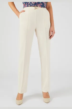 Damart Stretchbroek met fantasiegesp, pull-on model - Dames - - 40