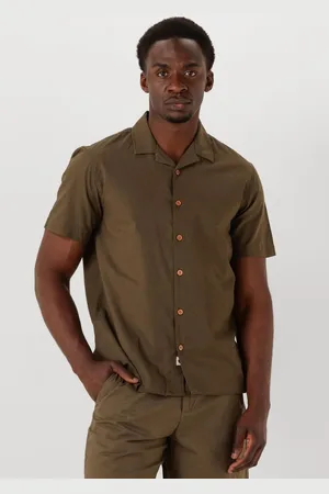 Anerkjendt Akleo Sss Cot/linen Shirt Heren - Vrijetijds blouse -