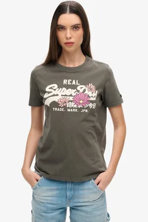 Superdry Dames tshirt Vintage Logo Narrative T-shirt
