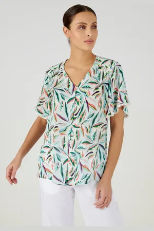 Damart Chemisier crépon *fibres pure viscose Lenzing(TM) EcoVero(TM). - Dames - - 38