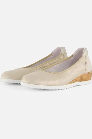 Feyn Ellie 08 Instappers beige Textiel