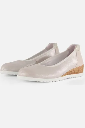 Feyn Ellie 08 Instappers beige Textiel