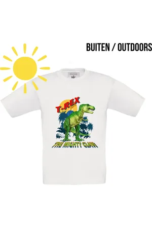 B and C Magic By Sun - T-shirt T-rex - Solar T-shirt - de print verkleurd door de zon