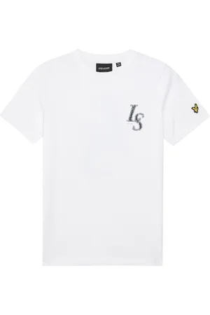 Lyle & Scott Zomer t-shirt jongens - - Monogram print