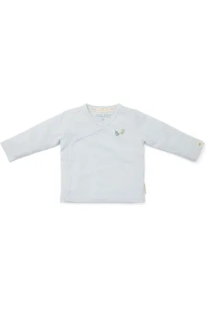 Little Dutch T-shirt overslag lange mouw- Baby Blue