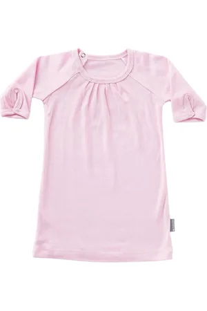 Little Label Baby jurk - soft pink-62 / 3M - maat: 62 - bio-katoen