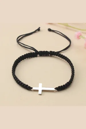 Merkloos Armband - Kruis - Christelijk - Handmade