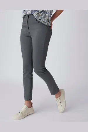 Damart Jeans slim fit 7/8-broek 5 zakken Perfect Fit by - Vrouwen - - 52