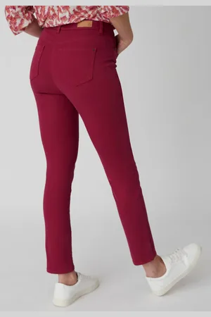Damart Jeans slim fit 7/8-broek 5 zakken Perfect Fit by - Vrouwen - - 52