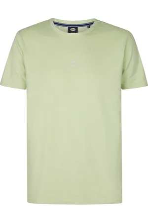 Petrol Industries Heren Logo T-shirt Surfside - Groen