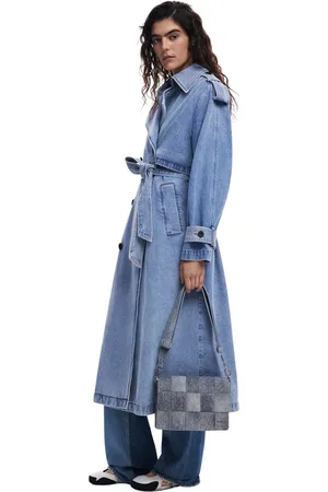 Desigual Schoudertas Yoko Denim Dortmund Across Body Bag Blauwgrijs