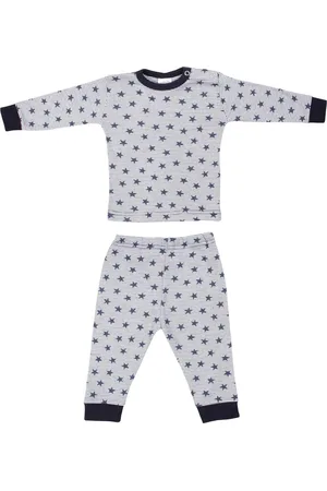 Merkloos Beeren Bodywear Baby Pyjama - Donkerblauw