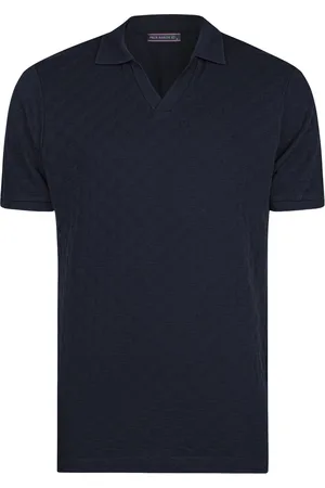 Felix Hardy Overhemd Korte Mouw Polo Shirt - 100% Katoen Heren - S