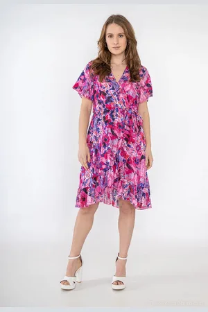 Merkloos Lilie rose MIDI SHIRT Spring 2025 DRESS WVN- - Dames Jurk - Size M/L