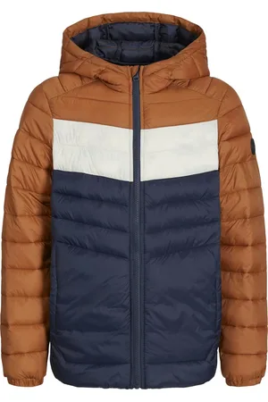 JACK & JONES JACK&JONES - JJESPRINT PUFFER HOOD NOOS JNR - Jongens - Buitenjassen
