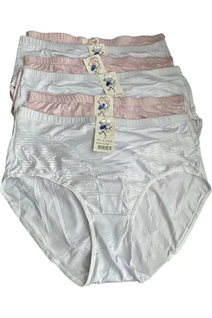 Merkloos Dames hoge slips 6 pack 4XL