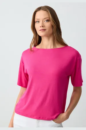 Jimmy Key Losvallend Off-The-Shoulder T-Shirt