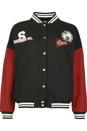 Peanuts Good Grief Collegejas zwart-rood XXL Dames