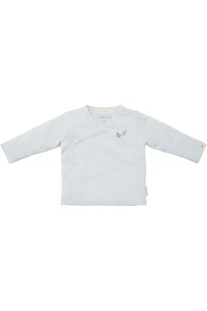 Little Dutch T-shirt overslag lange mouw- Baby Blue