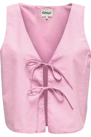 ONLY Gilet Onlfilucca Life Sl Vest Wvn Cs 15347795 Fushia Pink Dames