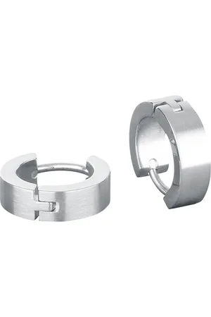 etNox Stainless Steel Creoles Oorbel Roestvrij staal - Basics, Street wear