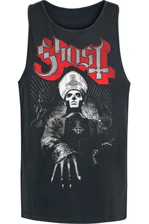 Ghost Ring Photo Tanktop M Katoen Heren - Band merch, Bands, Duurzaamheid