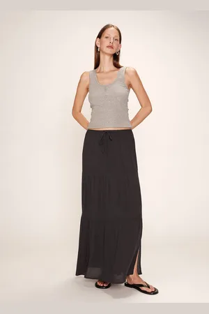 Grace & Mila Ronsard lange rok antraciet