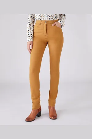 Damart Jeans slim fit met hoge taille Perfect Fit by - Vrouwen - - 52
