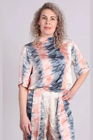 Studio Amaya Tommie top T-Shirt Tie dye roze