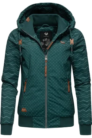 Ragwear Damen winterjas Nuggie Zig Zag Intl.
