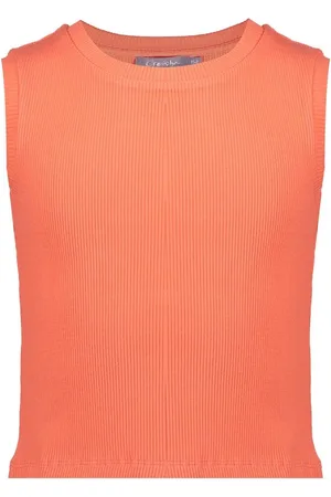 Geisha Zomer top meisjes - rib cropped