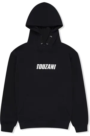 Touzani Zomer hoodie jongens - zwart - Shiro