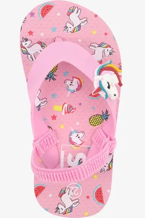 Scapino Meisjes teenslippers met unicorn
