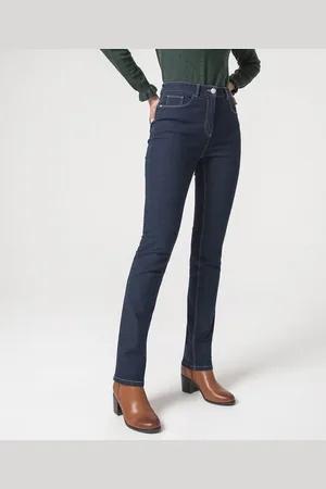 Damart 5-pocketjeans "platte buik" Perfect Fit by ® Hoge taille, slim fit - Dames - - 52