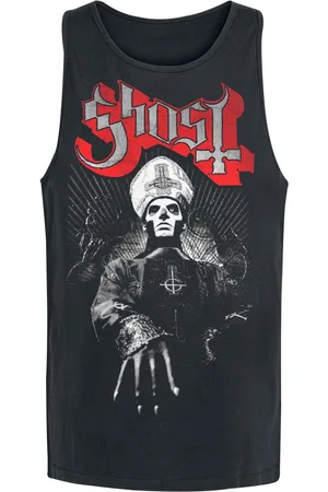 Ghost Ring Photo Tanktop L Katoen Heren - Band merch, Bands, Duurzaamheid