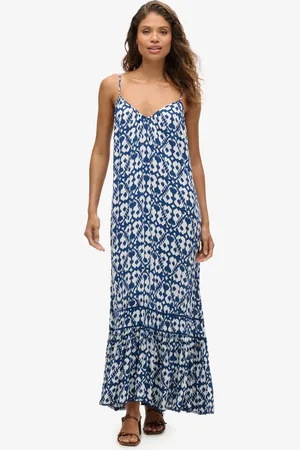 Superdry Lange cami-jurk - Dames - Jurken