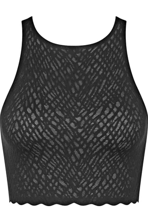 Sloggi Zero Feel Kanten Crop top - Bliss - Bralette met hoge hals - S