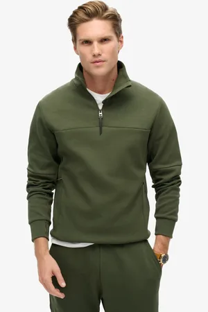 Superdry Tech Half Zip Sweater Heren