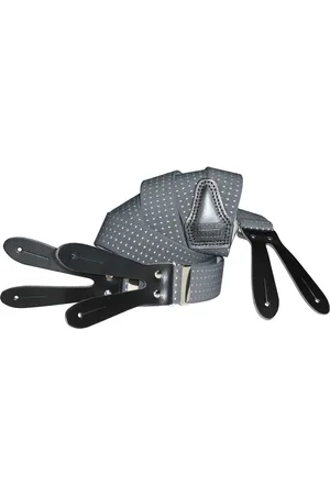 Pierre Mouton Bretel - Volwassenen - Loire Forte met Leertjes - - 120cm - 35mm - M - L