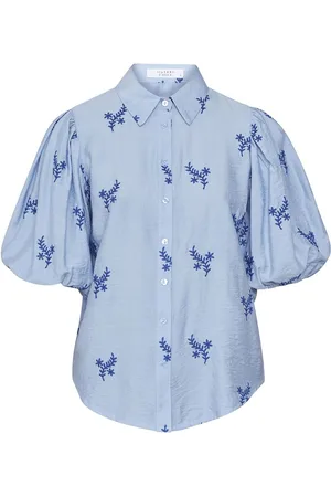 SisterS point Blouse Ella Sh58 18740 Blue/blue Dames