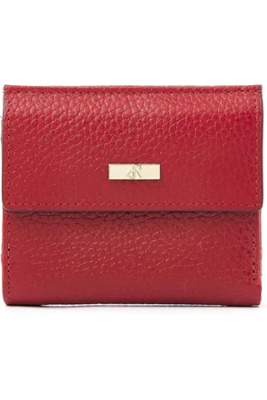 dR Amsterdam Leren Portemonnee Dames Klein RFID Bescherming | Compacte Beurs dames | Pasjeshouder vrouwen | Dames Portemonnee klein | Dames Portemonnee Overslag | Ideale Portefeuille dames incl Briefgeld, Muntgeld en Creditcards | Mint - 110535 Red