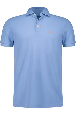 NZA New Zealand Auckland Poloshirt Peter 25cn150 1679 Pacific Blue Mannen