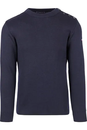 Armor.lux Armor-Lux Fouesnant Trui Wol Navy
