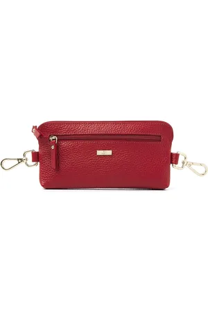 dR Amsterdam Loop Bag | Heuptas dames | Festival tasje dames | Heuptasje | Mint - 110698 Red