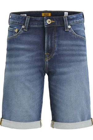 JACK & JONES Jack&Jones mini jongens short RICK Blue Denim Regular Fit