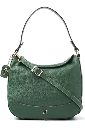 dR Amsterdam Schoudertas | Schoudertas dames | Crossbody tas dames | Handtassen dames | Leren schoudertas | Mint - 1103778 Green