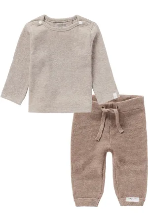 Noppies Kledingset - 2 delig - Broek Grover Knit - Shirt natal