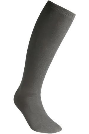 Woolpower Merino Sokken Liner Knee-high - Grey