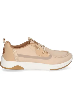 Hey dude Wally Drift Mesh Heren Instappers Irish Cream/White
