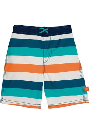 LÄSSIG Zwemshort voor jongens Gestreept - - maat 56-68cm